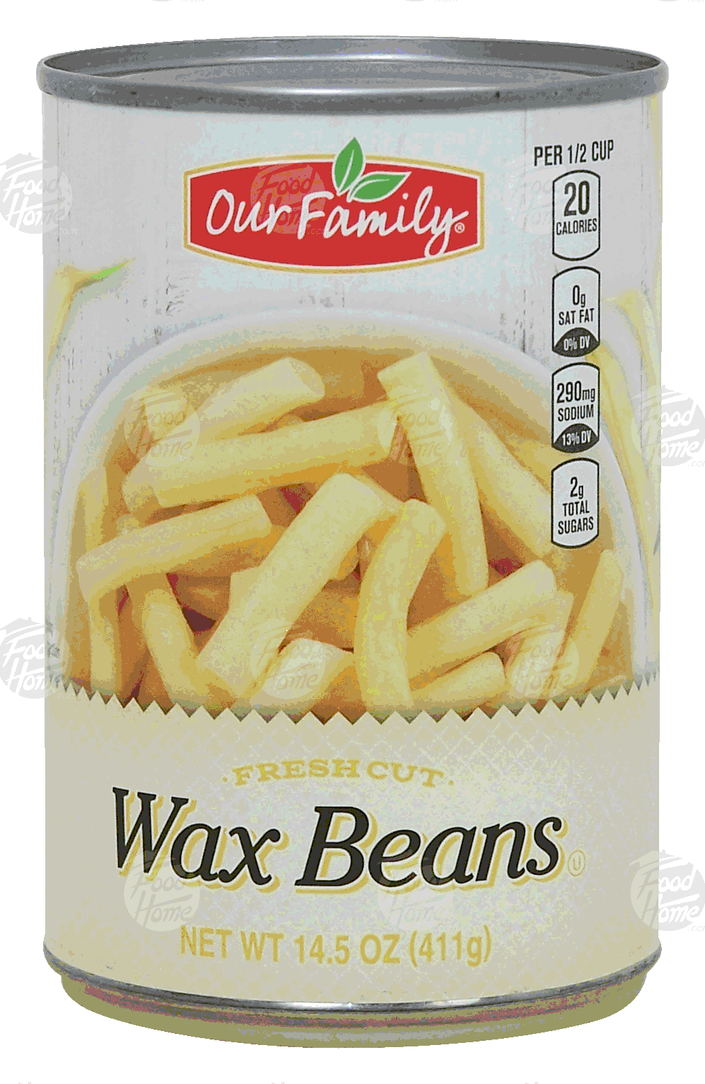 Our Family  wax beans, fresh cut Full-Size Picture